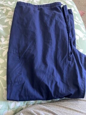 SB Scrubs Navy Drawstring Scrub Pants